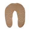Twins Velvet Pillow Cover - чохол на подушку для вагітних 190×35 см • Caramel