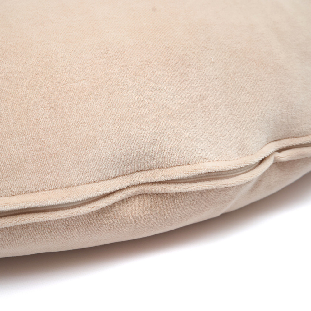 Twins Multi Cover - чохол на подушку для вагітних 190×35 см, бавовняний велюр • Beige