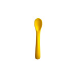 Twins Spoon First - силіконова ложка для першого прикорму • Yellow