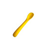 Twins Spoon First - силіконова ложка для першого прикорму • Yellow