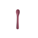 Twins Spoon First - силіконова ложка для першого прикорму • Pink