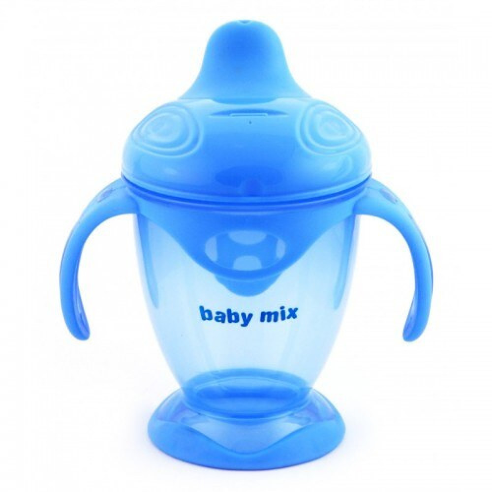 Baby Mix - поильник-непроливайка 200 мл • Turquoise