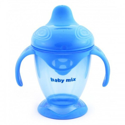 Baby Mix - поильник-непроливайка 200 мл • Turquoise Baby Mix - поильник-непроливайка 200 мл • Turquoise