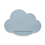 Twins Cloud - силіконовий килимок для годування • Dusty blue