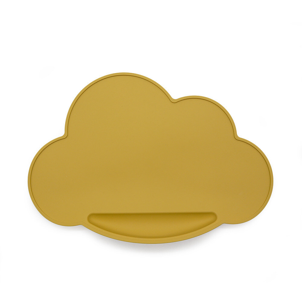Twins Cloud - силіконовий килимок для годування • Mango