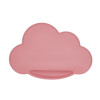 Twins Cloud - силіконовий килимок для годування • Dark pink
