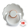 Frigg Daisy Size 2 - пустышка из натурального каучука, 6-18 мес. • Bright White