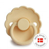 Frigg Daisy Size 2 - пустышка из натурального каучука, 6-18 мес. • Pale Daffodil