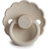 Frigg Daisy Size 2 - пустышка из натурального каучука, 6-18 мес. • Sandstone