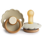 Frigg Daisy Size 2 - пустышка из натурального каучука, 6-18 мес. • Desert Frigg Daisy Size 2 - пустышка из натурального каучука, 6-18 мес. • Desert