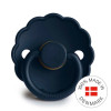 Frigg Daisy Size 2 - пустышка из натурального каучука, 6-18 мес. • Dark Navy