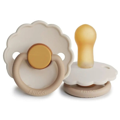 Frigg Daisy Size 1 - пустышка из натурального каучука, 0-6 мес. • Chamomile
