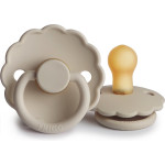 Frigg Daisy Size 1 - пустышка из натурального каучука, 0-6 мес. • Sandstone Frigg Daisy Size 1 - пустышка из натурального каучука, 0-6 мес. • Sandstone