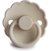 Frigg Daisy Size 1 - пустышка из натурального каучука, 0-6 мес. • Sandstone