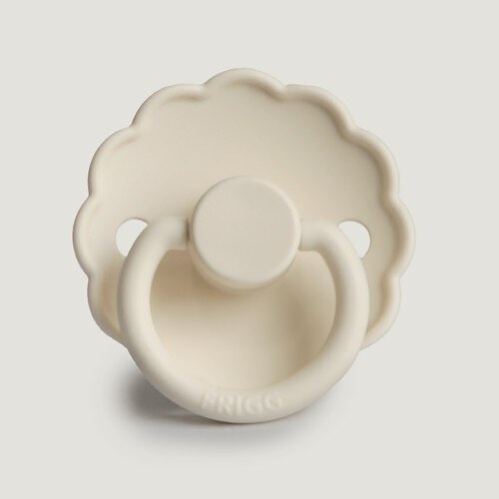 Frigg Daisy Size 1 - пустышка из натурального каучука, 0-6 мес. • Cream Frigg Daisy Size 1 - пустышка из натурального каучука, 0-6 мес. • Cream