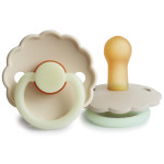 Frigg Daisy Night Size 1 - пустышка, светящаяся в темноте, 0-6 мес. • Cream Night
