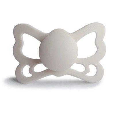 Frigg Butterfly Size 2 - силиконовая пустышка 6-18 мес. • Silver grey