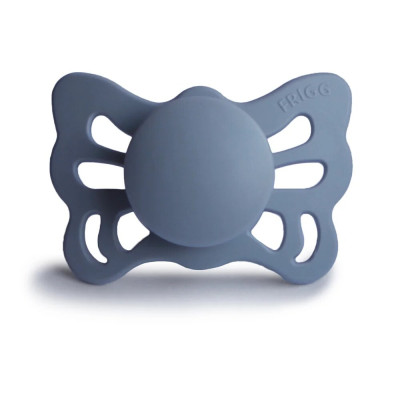 Frigg Butterfly Size 1 - силиконовая пустышка 0-6 мес. • Slate