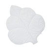 Twins Листочок Velvet - килимок-листочок 100×120 см • White