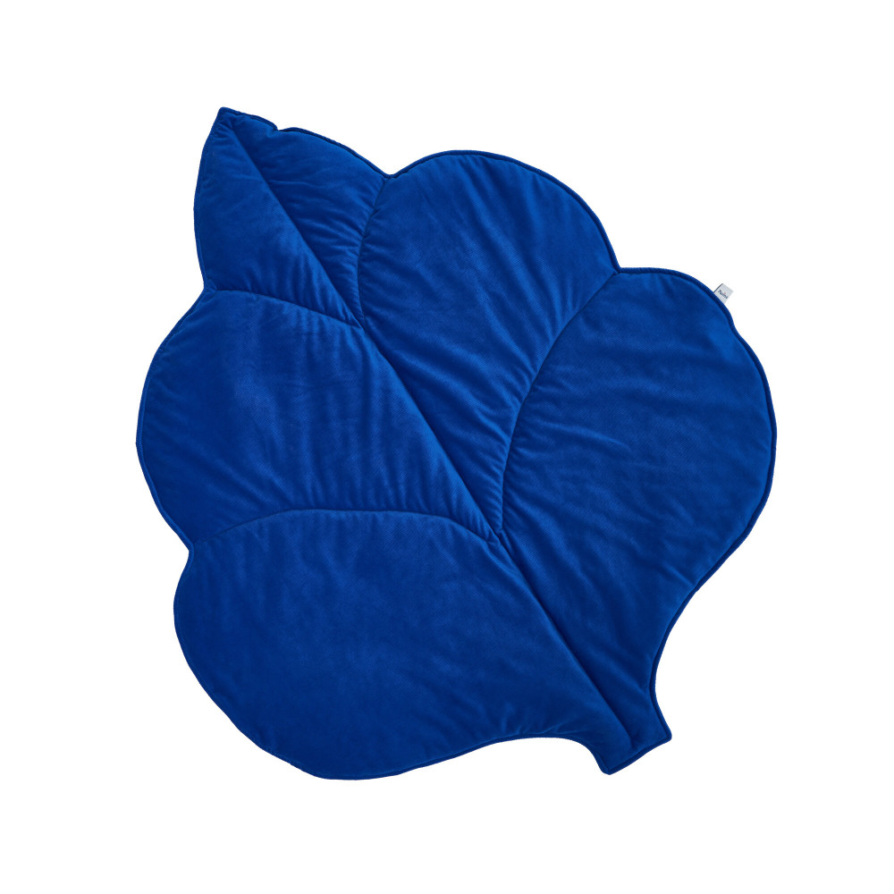 Twins Листочок Velvet - килимок-листочок 100×120 см • Indigo