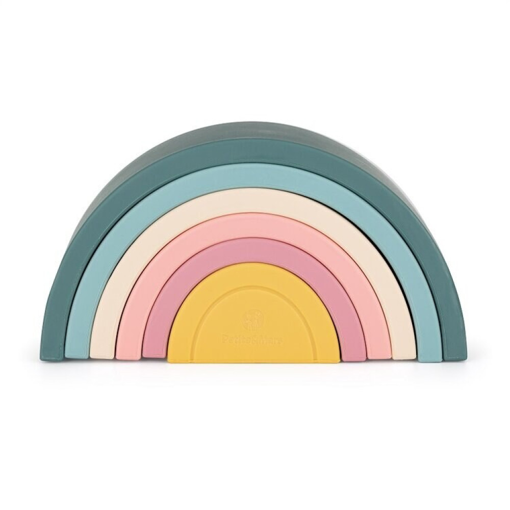 PETITE&MARS Rainbow - силіконова пірамідка з 6 дуг • Rainbow