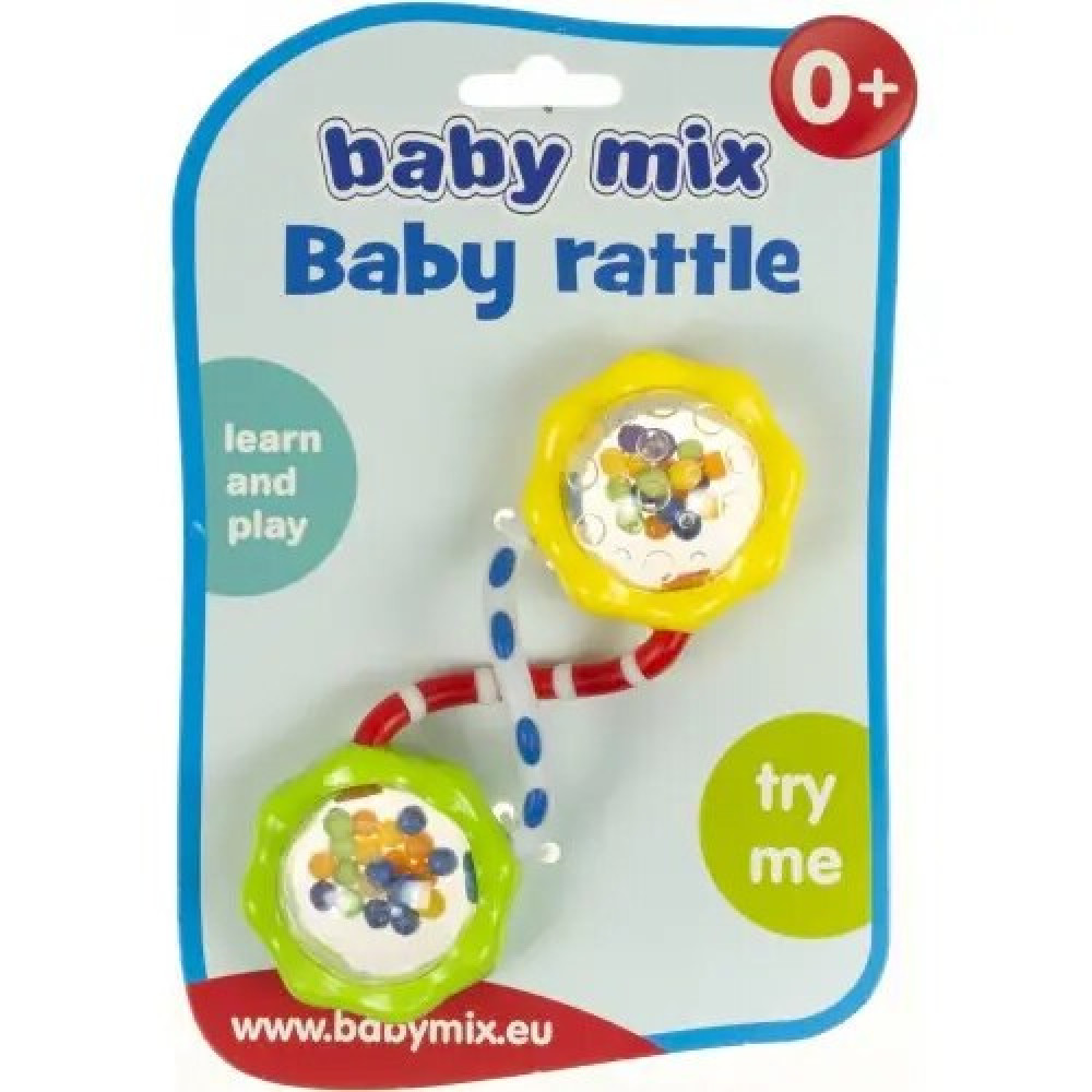 Baby Mix Спінер - пластикове брязкальце для малюків • Mix