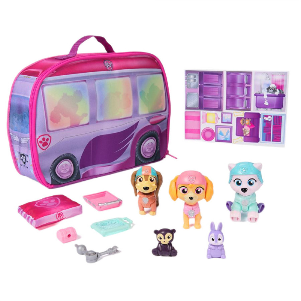 Paw Patrol Скай та відважна команда мандрівників - ігровий набір з кемпером Paw Patrol Скай та відважна команда мандрівників - ігровий набір з кемпером