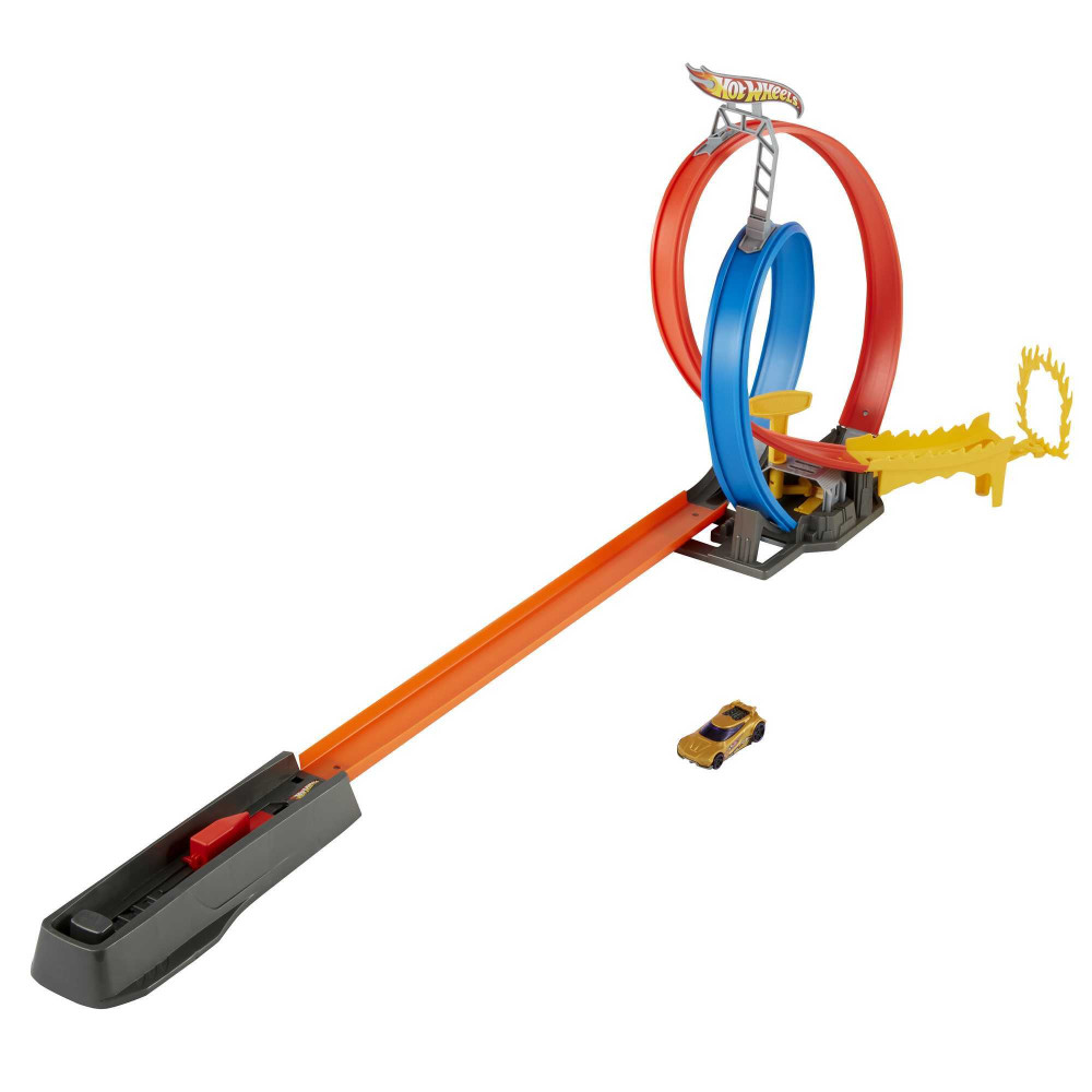 Hot Wheels Action Energy Track - автотрек з подвійною петлею (GND92)