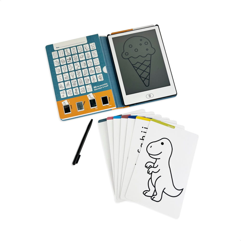 Zazu Fun LCD Drawing Tablet - планшет для малювання з шаблонами (ZA-TABLET-01)