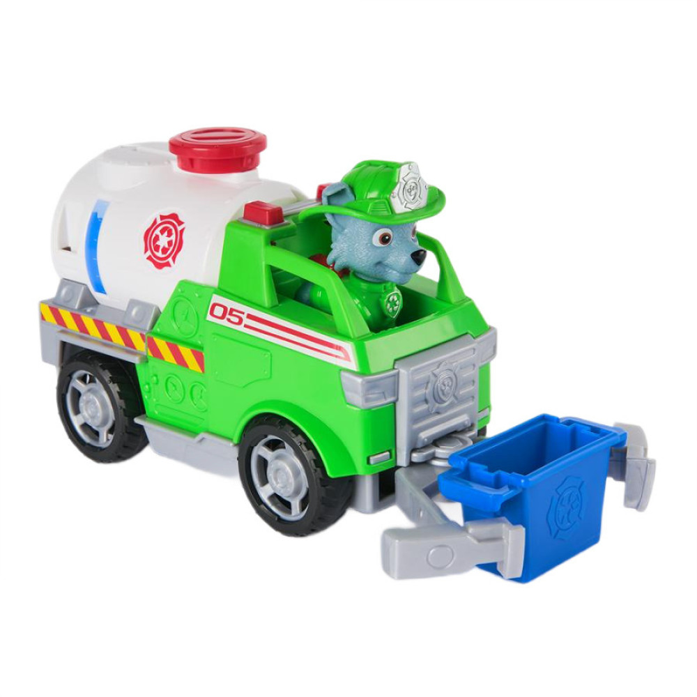 Paw Patrol Роккі Пожежна рятувальна місія - рятувальний автомобіль-цистерна з фігуркою