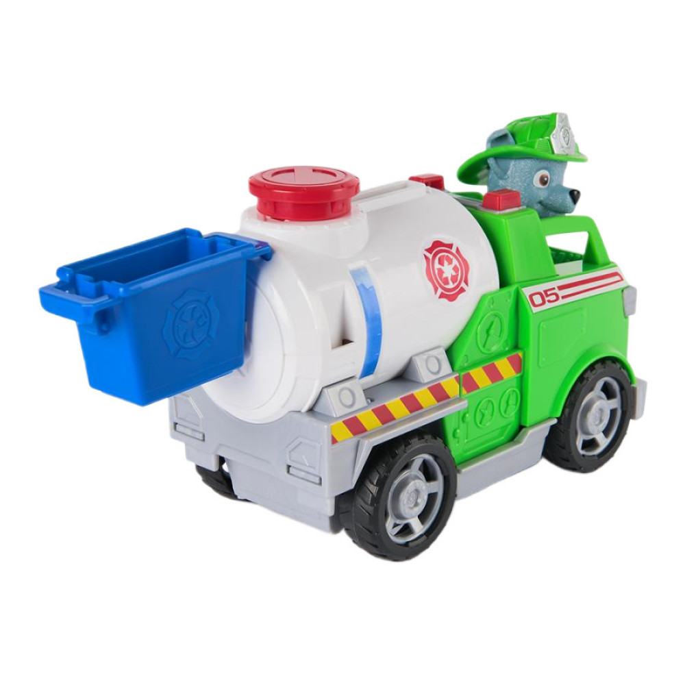 Paw Patrol Роккі Пожежна рятувальна місія - рятувальний автомобіль-цистерна з фігуркою
