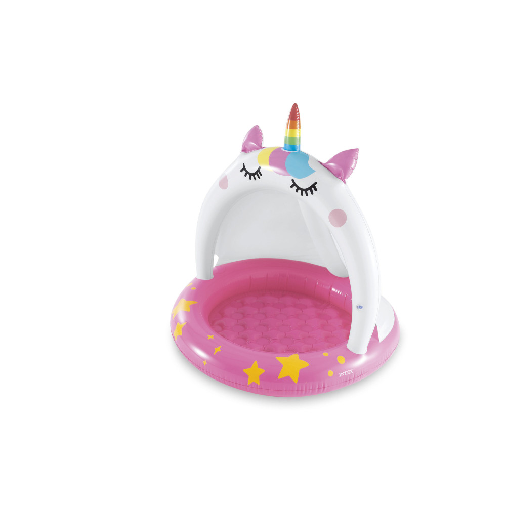 Intex Caticorn - дитячий надувний басейн із навісом (58438)