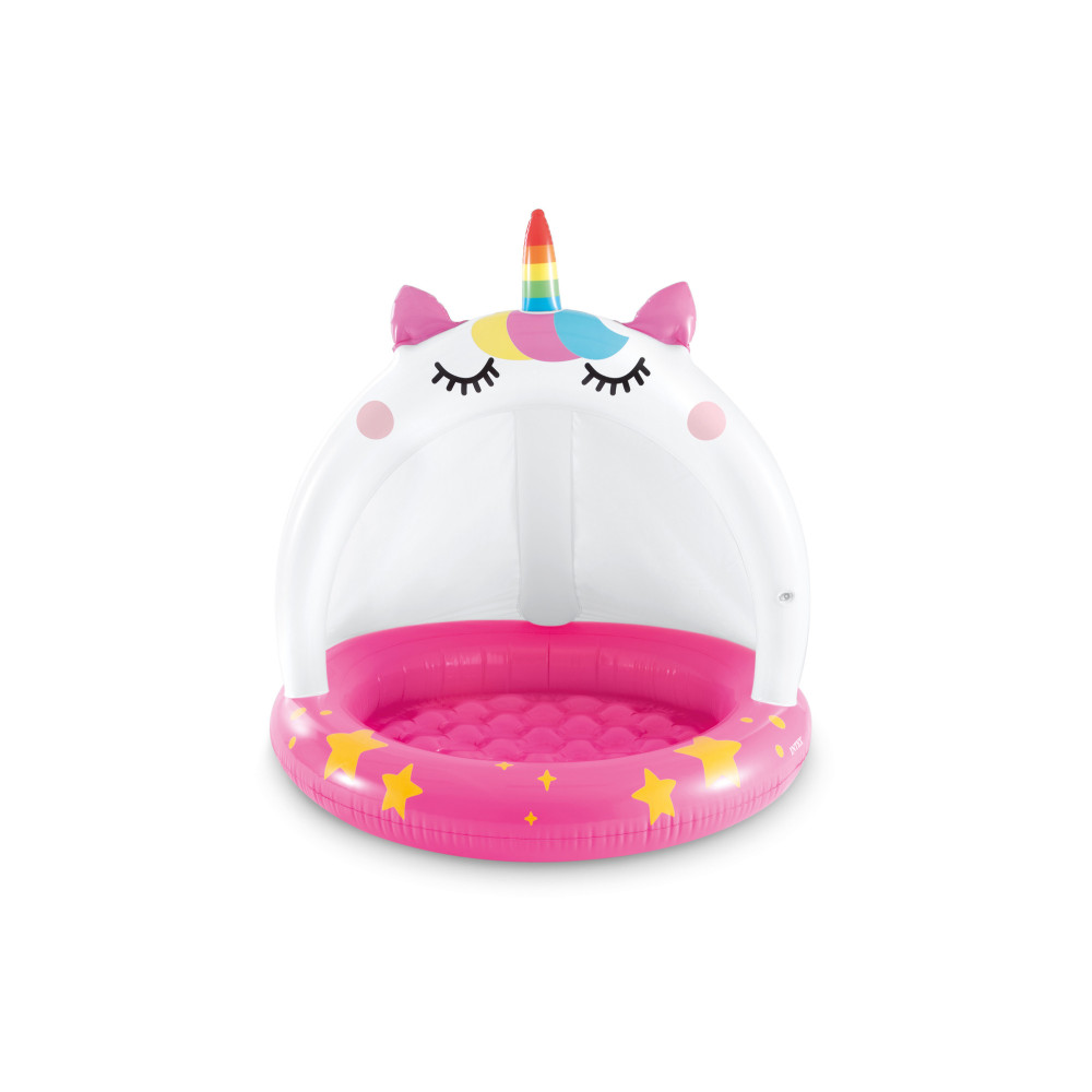 Intex Caticorn - дитячий надувний басейн із навісом (58438)