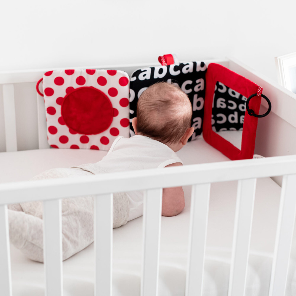 Canpol babies Contrast Mirror - м'яке контрастне дзеркальце Sensory Toys (68/079)
