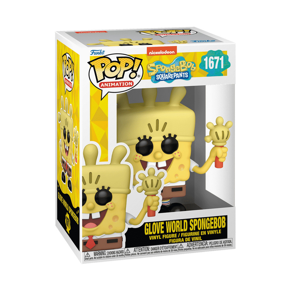 Funko Pop SpongeBob SquarePants Glove World SpongeBob - виниловая фигурка (75734)
