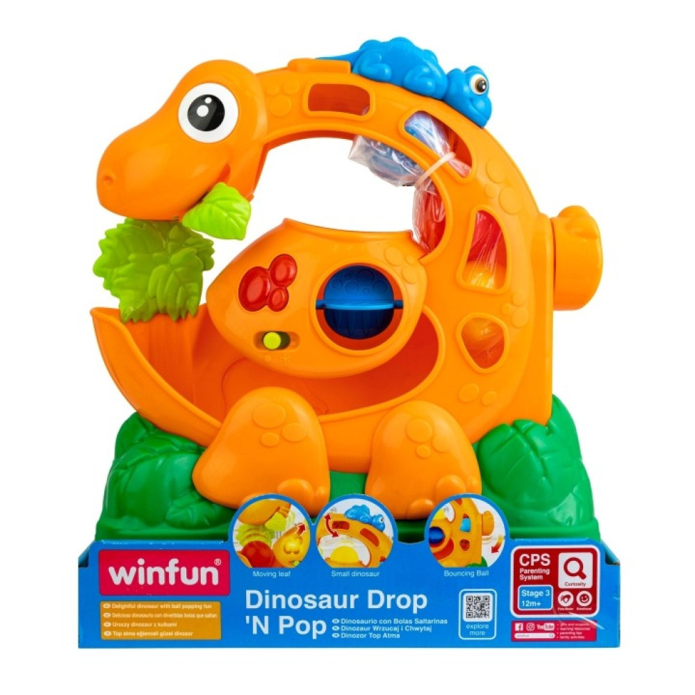 WinFun Dinosaur Drop 'N Pop - розвиваюча іграшка Динозавр (0629-NL)