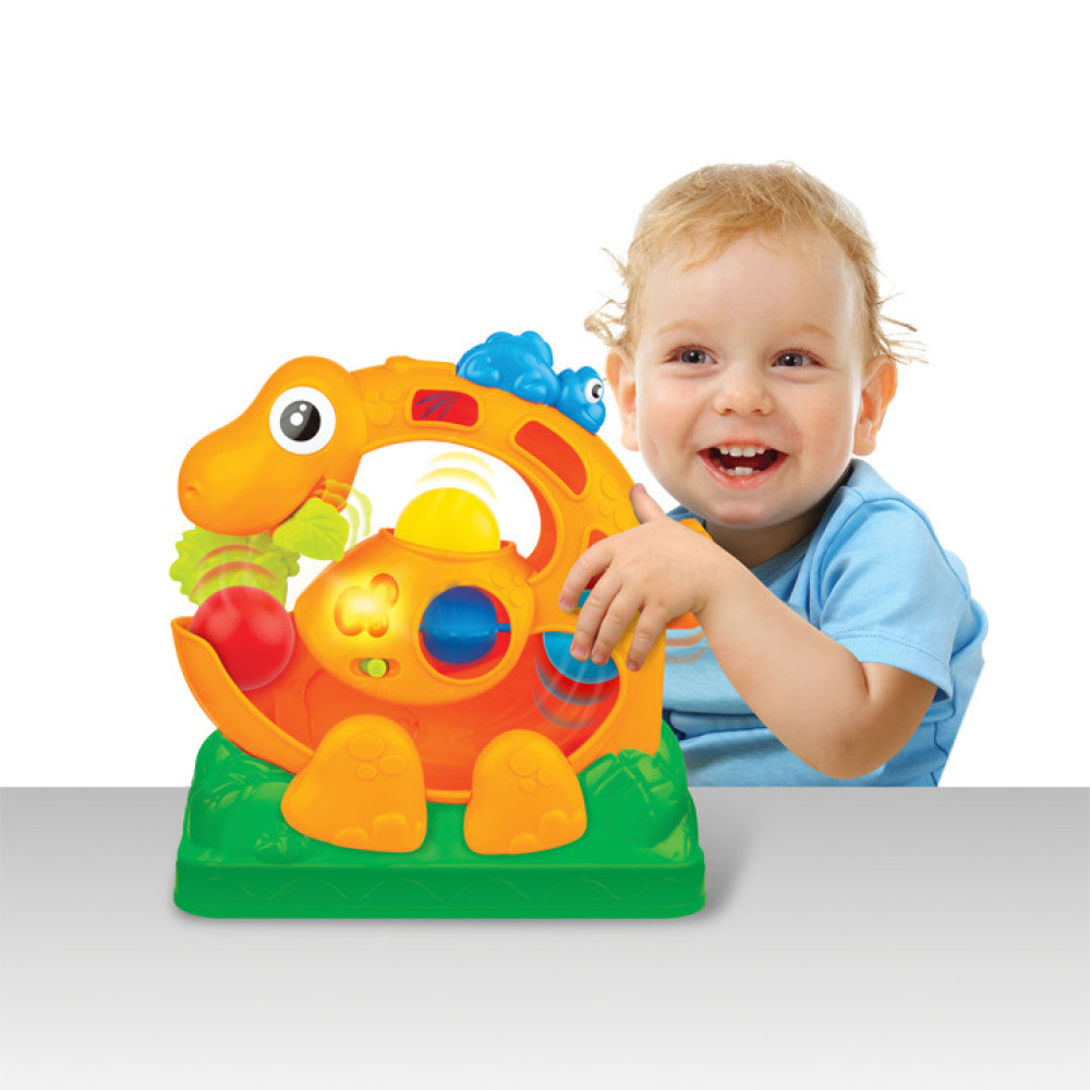 WinFun Dinosaur Drop 'N Pop - розвиваюча іграшка Динозавр (0629-NL) WinFun Dinosaur Drop 'N Pop - розвиваюча іграшка Динозавр (0629-NL)