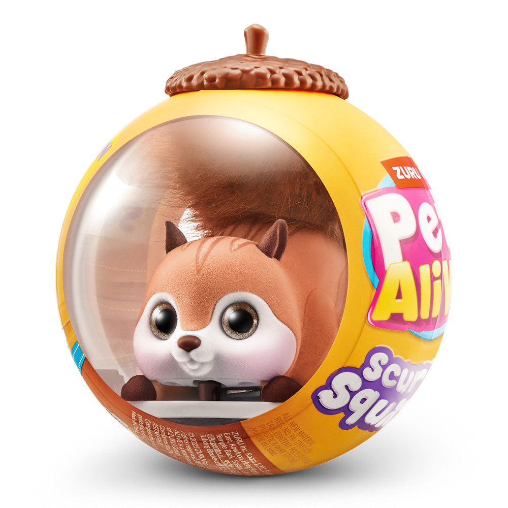 Pets Alive S1 Білочка - інтерактивна іграшка • Коричнева (9565E)