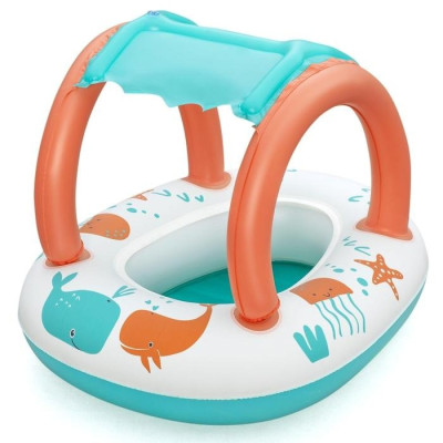 Bestway Comfort Plush - дитячий надувний човен із сонцезахисним навісом (34203) Bestway Comfort Plush - дитячий надувний човен із сонцезахисним навісом (34203)