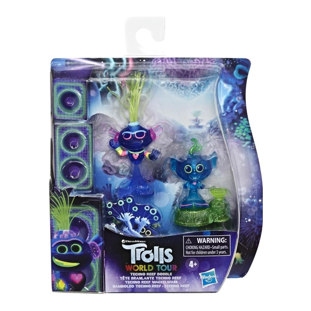 Trolls Світовий тур Техно-риф - ігровий набір з двома фігурками (E8419)