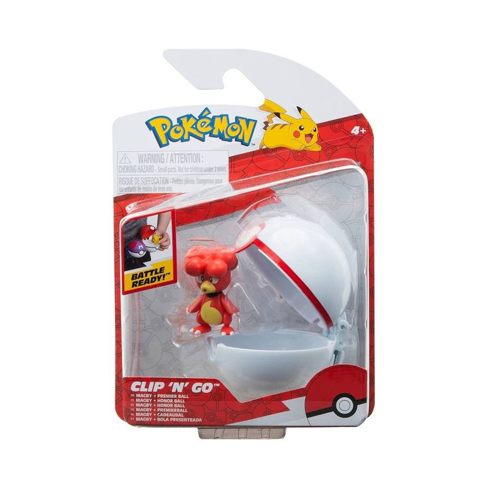 Pokemon W15 Магби - игровой набор с покеболом (PKW3139)