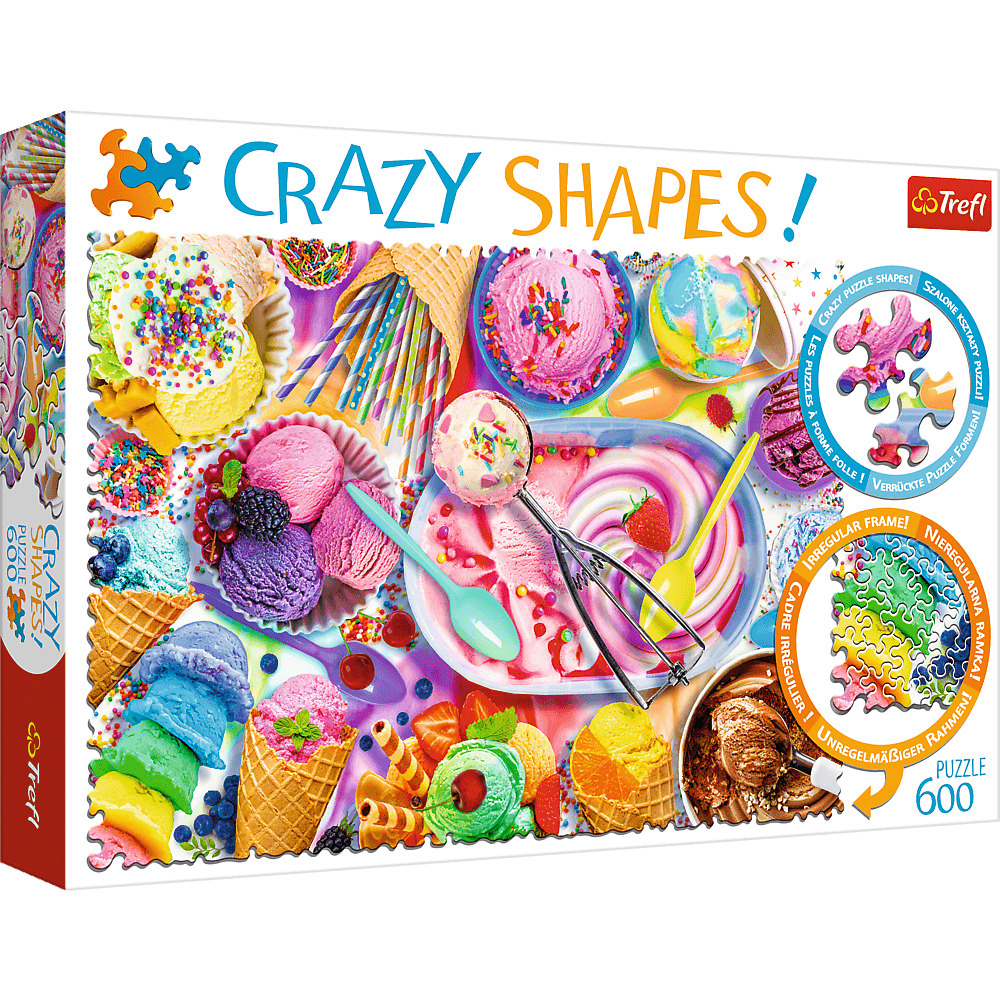 Trefl Crazy Shapes Сладкая мечта - пазлы 600 элементов (11119)