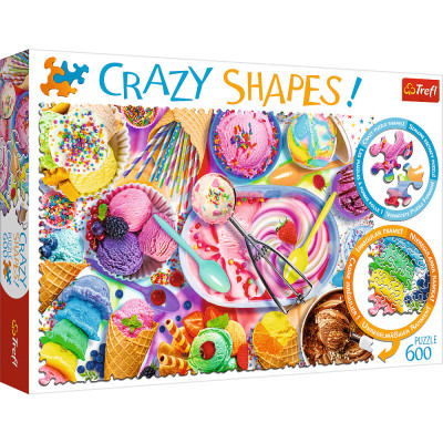 Trefl Crazy Shapes Сладкая мечта - пазлы 600 элементов (11119)