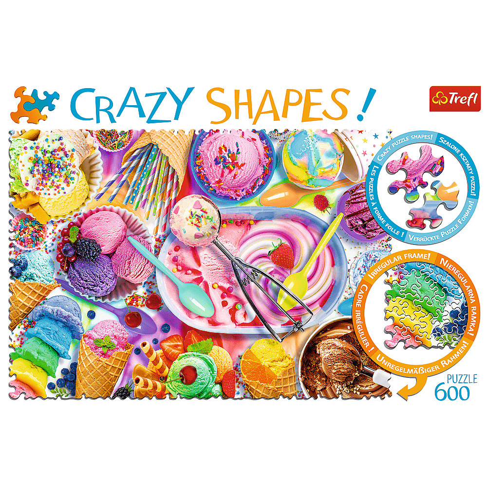 Trefl Crazy Shapes Сладкая мечта - пазлы 600 элементов (11119) Trefl Crazy Shapes Сладкая мечта - пазлы 600 элементов (11119)