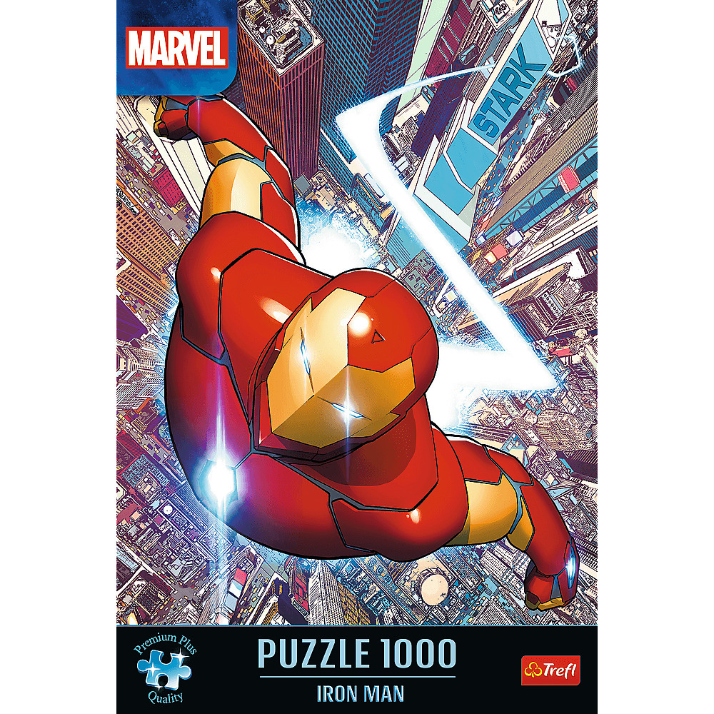 Trefl Marvel Железный человек - пазлы Premium Plus Quality 1000 элементов (10862) Trefl Marvel Железный человек - пазлы Premium Plus Quality 1000 элементов (10862)