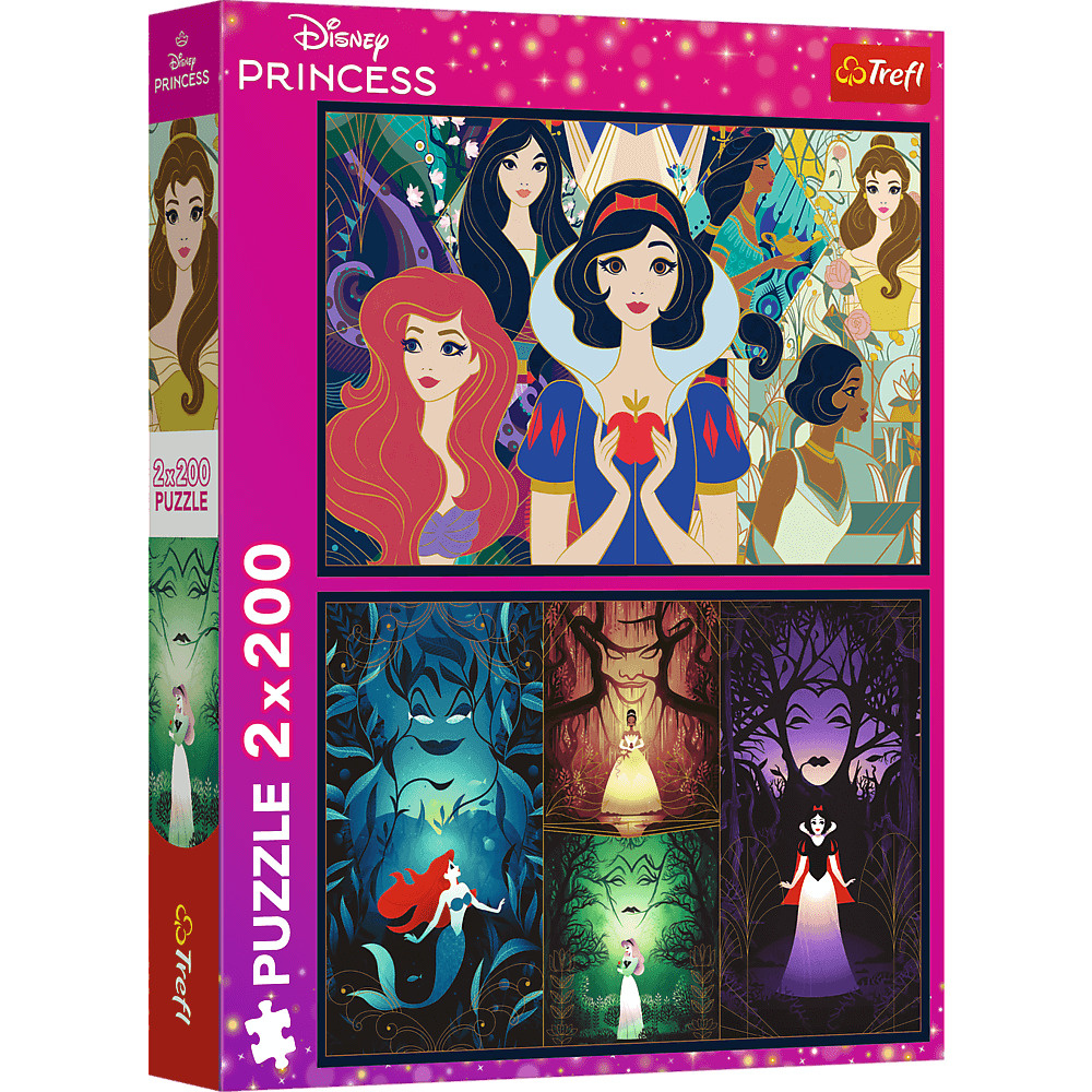 Trefl Disney Очаровательные принцессы - пазлы 2 × 200 элементов (13317)