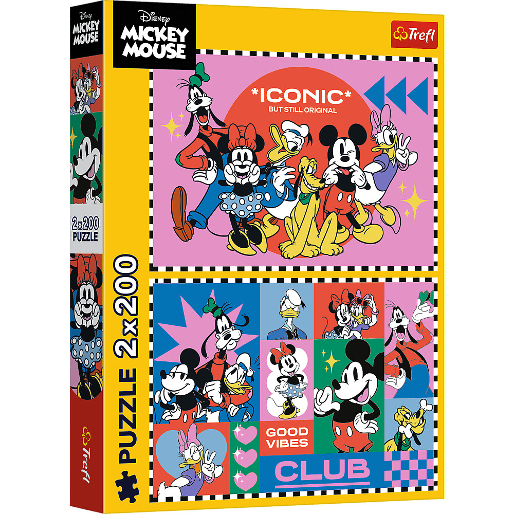 Trefl Disney Время с друзьями - пазлы 2 × 200 элементов (13319)