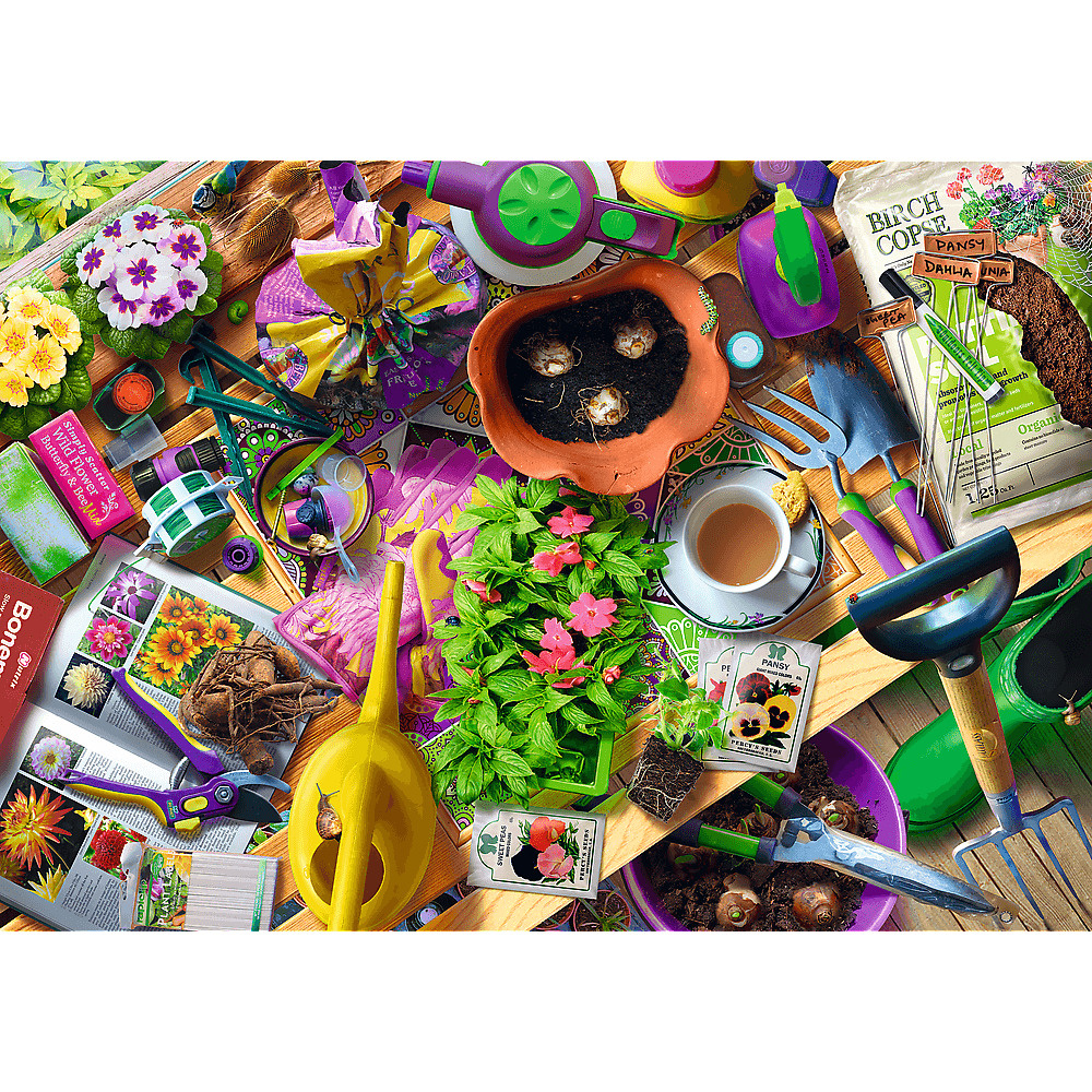 Trefl Уборка в саду - пазлы 1000 элементов (10927)