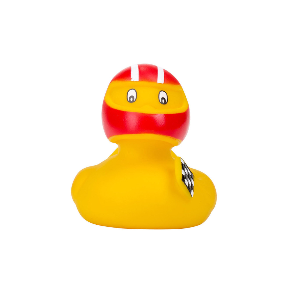 Canpol babies Funny Ducks Red Helmet - качечка в червоному шоломі, іграшка для купання (2/992_red)