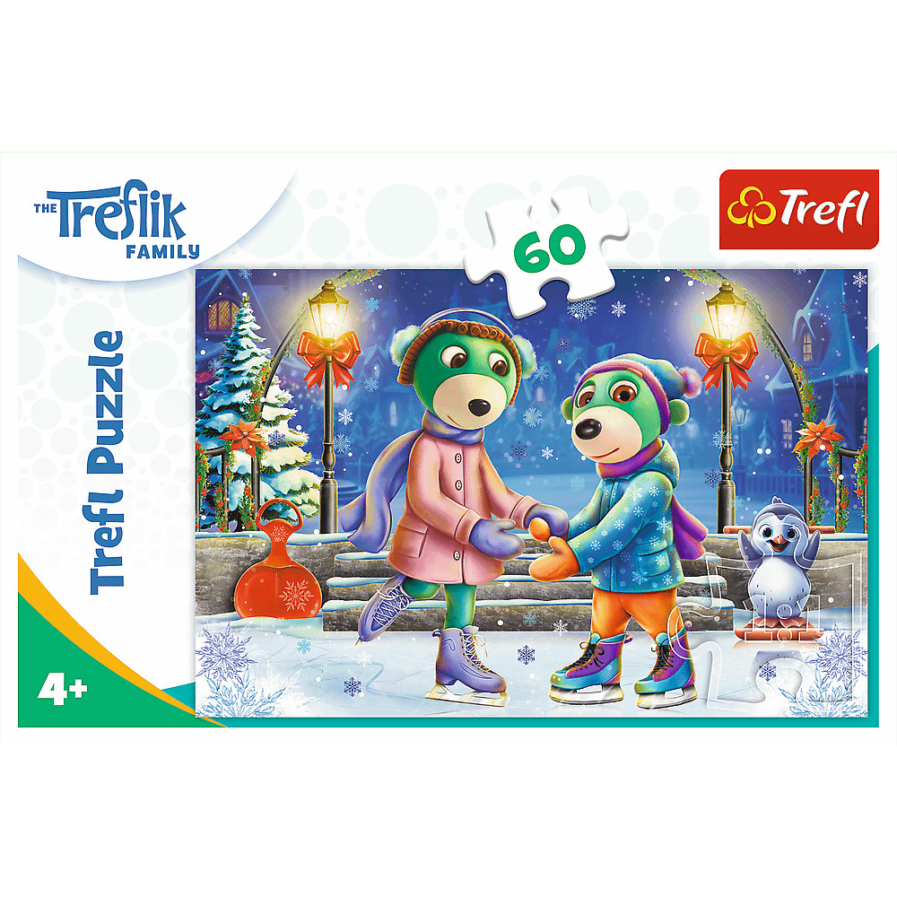 Trefl Семья Трефликов Зима у Трефликов - пазлы 60 элементов (17383) Trefl Семья Трефликов Зима у Трефликов - пазлы 60 элементов (17383)